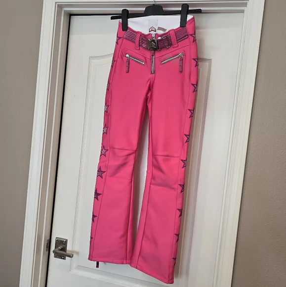 Jet Set Tiby Glam Ski Pant Hot Pink MSRP $995 Jetset Tiby Ski Pants - Picture 8 of 17